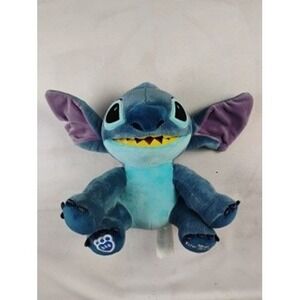 Disney Lilo & Stitch Build A Bear Plush BAB Stuffed Animal Toy Blue Purple